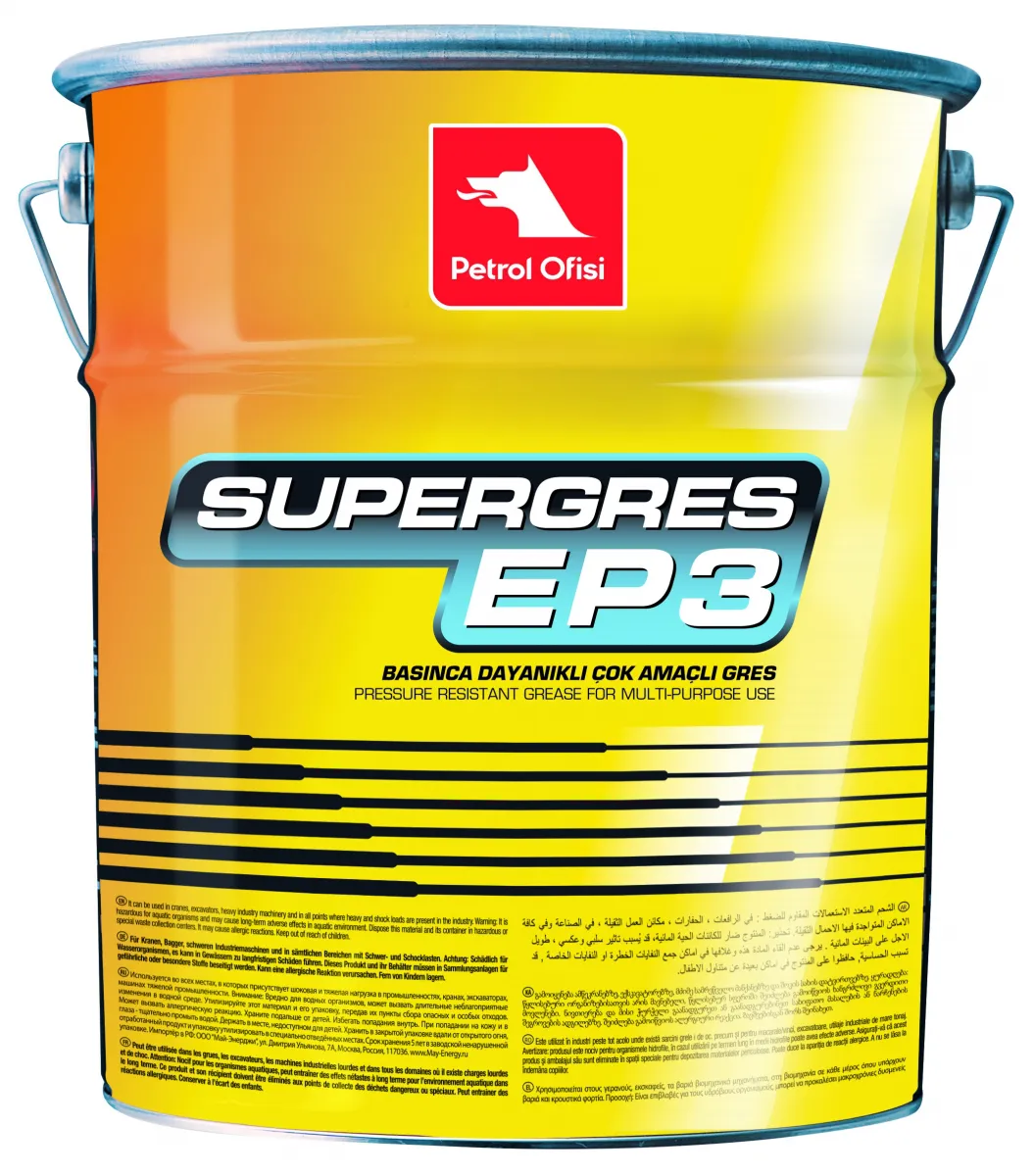 Petrol Ofisi Super Grease EP 3 литиевый комплекс 15L