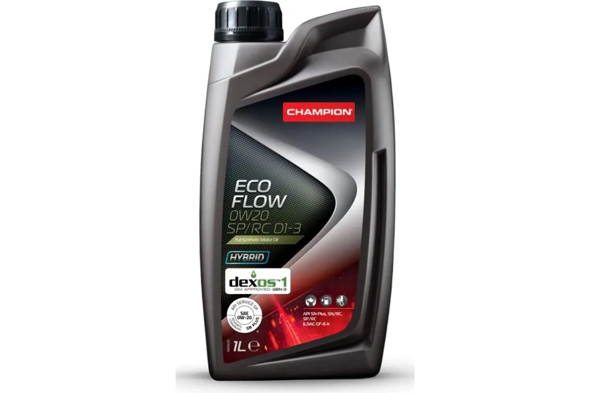 CHAMPION CHAMPION ECO FLOW 0W20 SP/RC Dl-3 1L
