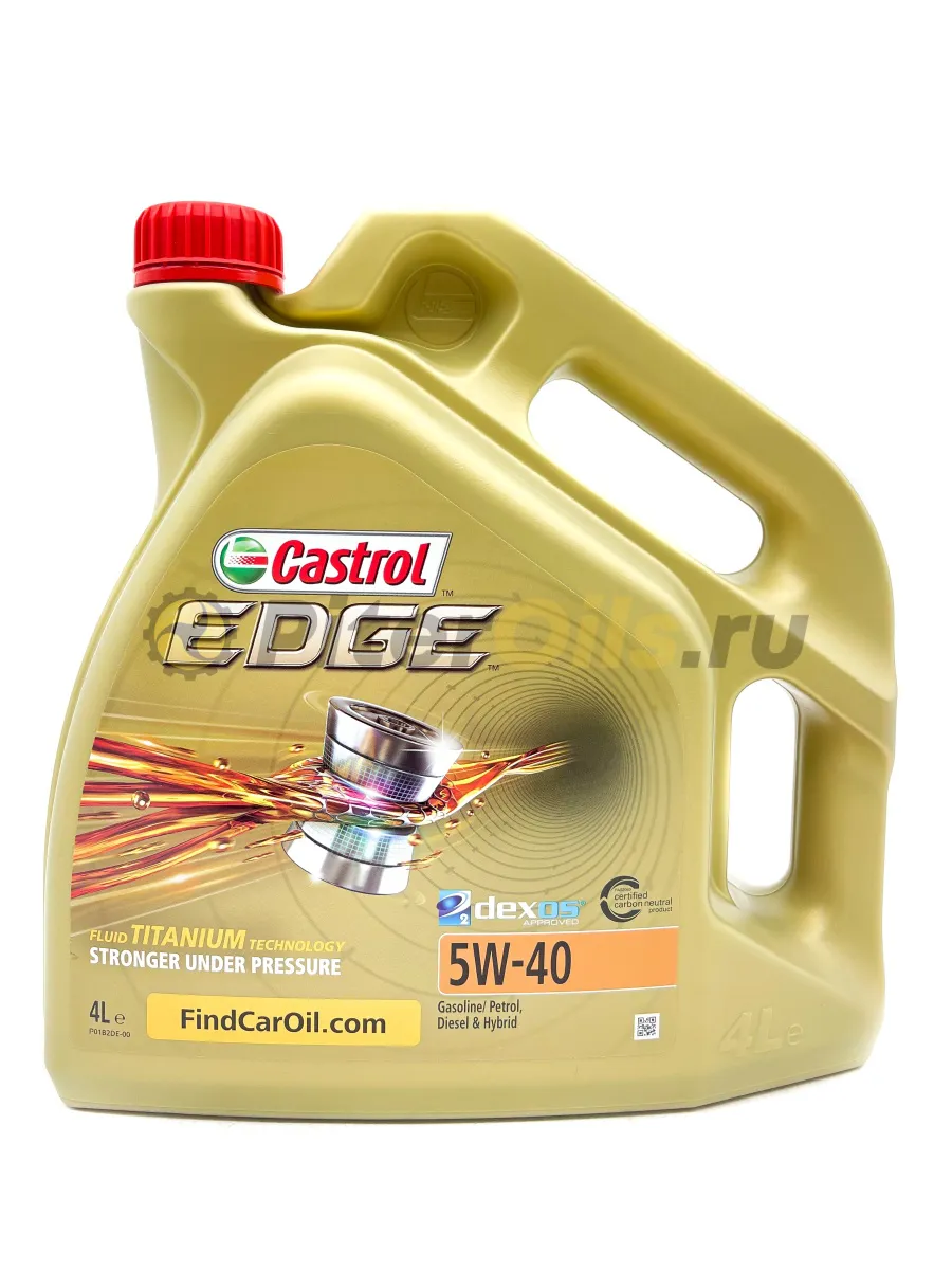 CASTROL  Castrol_EDGE_5w40 4 л С7