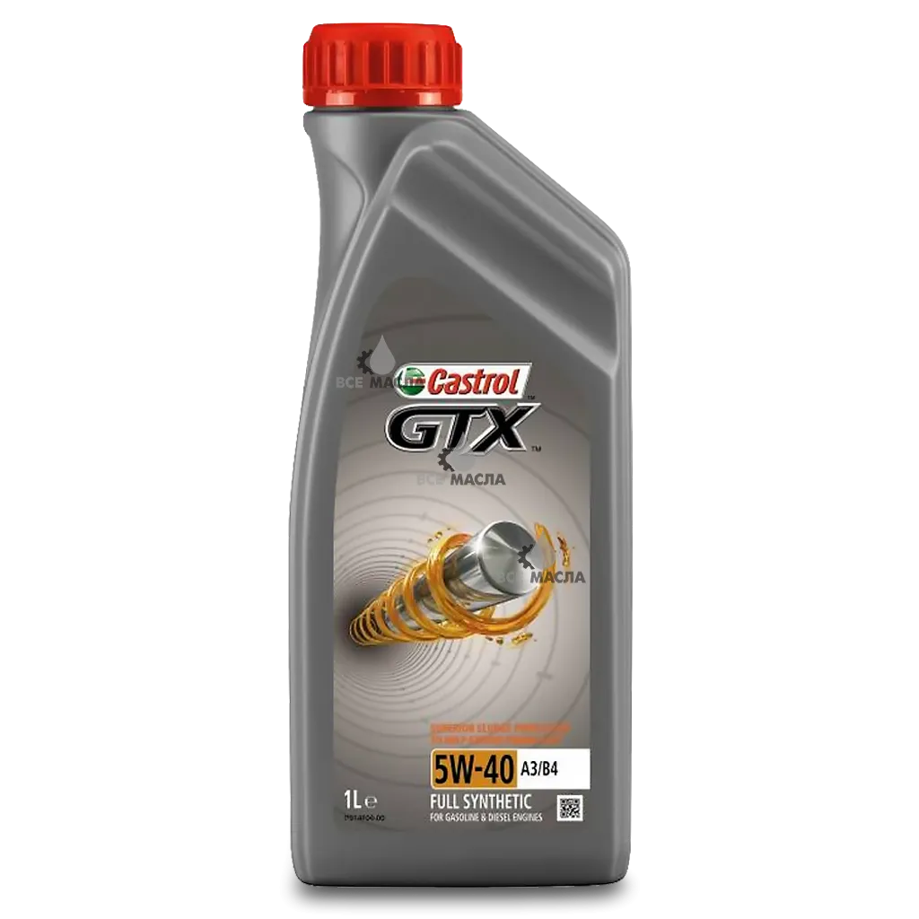 CASTROL  Castrol_GTX 5W-40 А3/В4, 12X1L C7