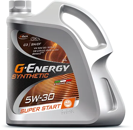 Gazpromneft G-Energy Synthetic Super Start 5w30* 4L