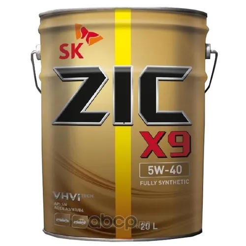 ZIC ZERO   ZIC_X9 5W/40 20L
