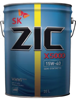 ZIC ZERO   ZIC_X 5000 15W/40 6L