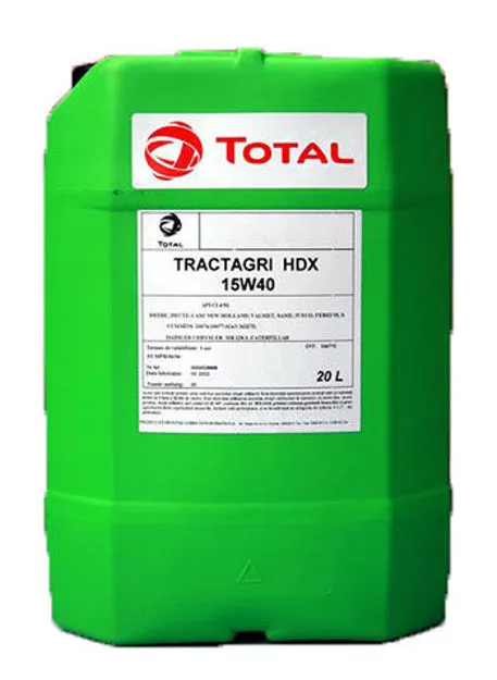 TOTAL TRACTAGRI HDX 15W-40 20L