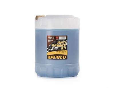 Pemco Pemco_Antifreeze 911 (-40) (синий)_ 10 л