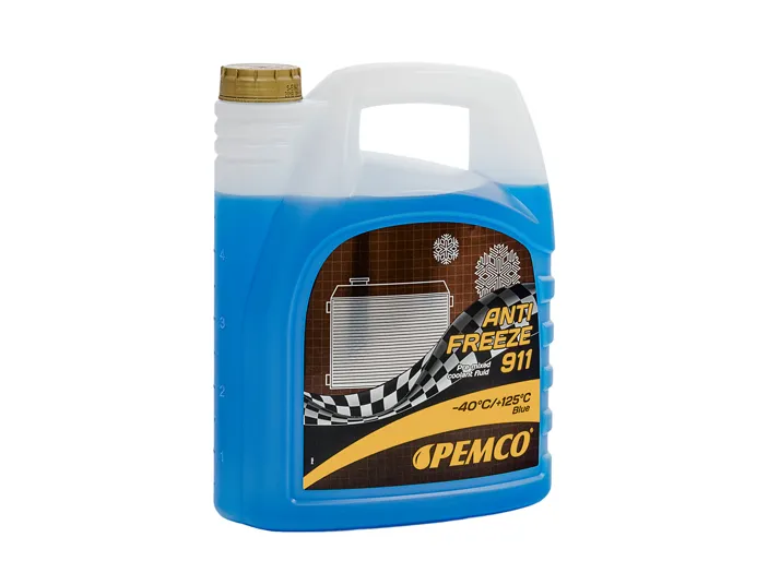 Pemco Pemco_Antifreeze 911 (-40) (синий)_ 5 л