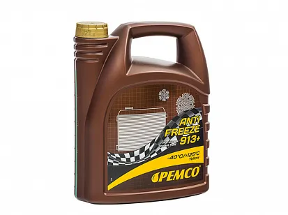 Pemco Pemco_Antifreeze 913+ (-40) (желтый)_ 5 л